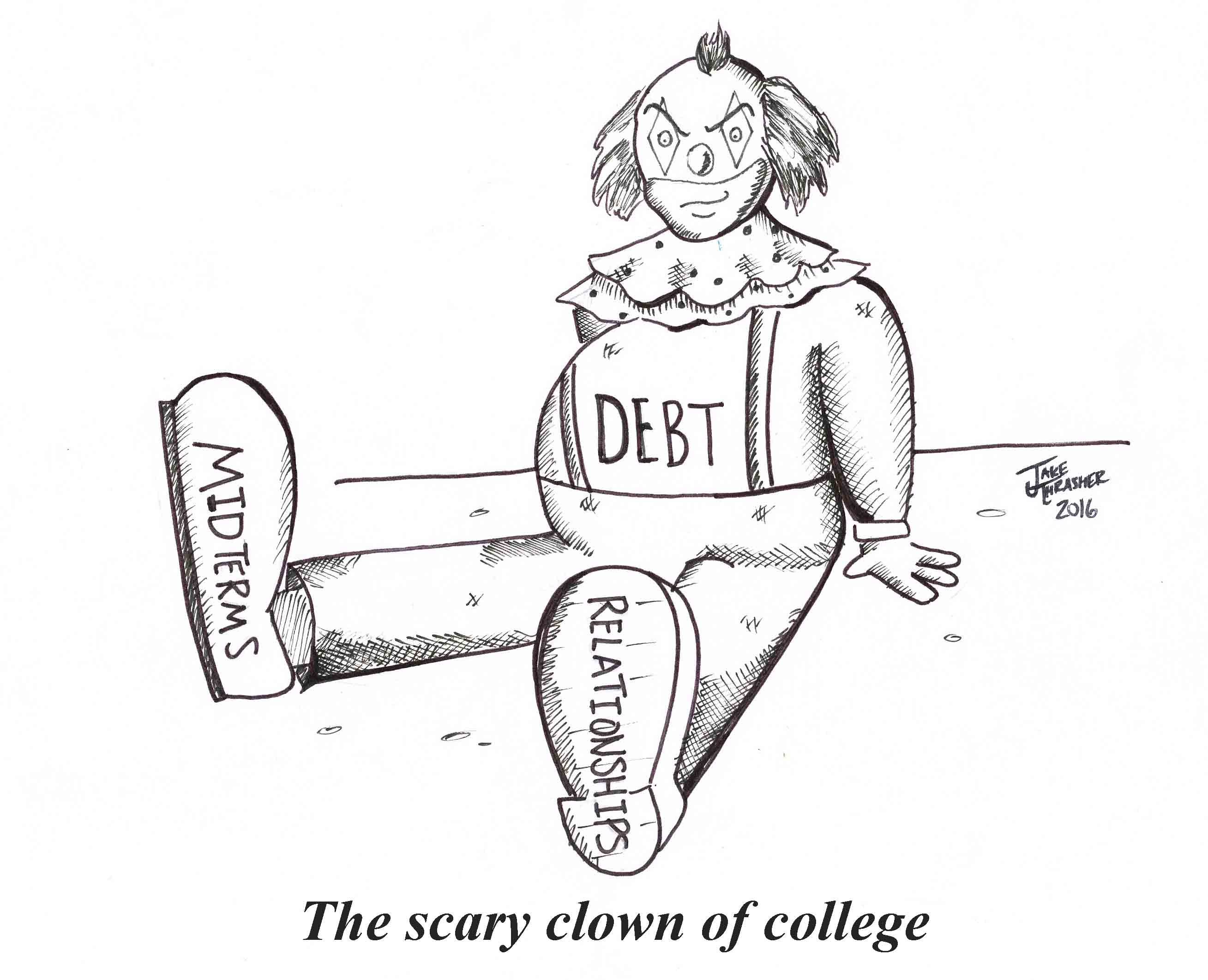 clown, college