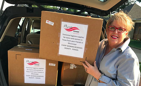 Local organization provides sanitary supplies to hurricane victims