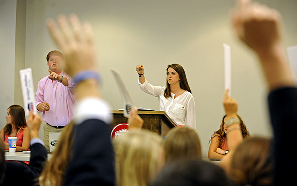ASB Senate changes male Homecoming personality title