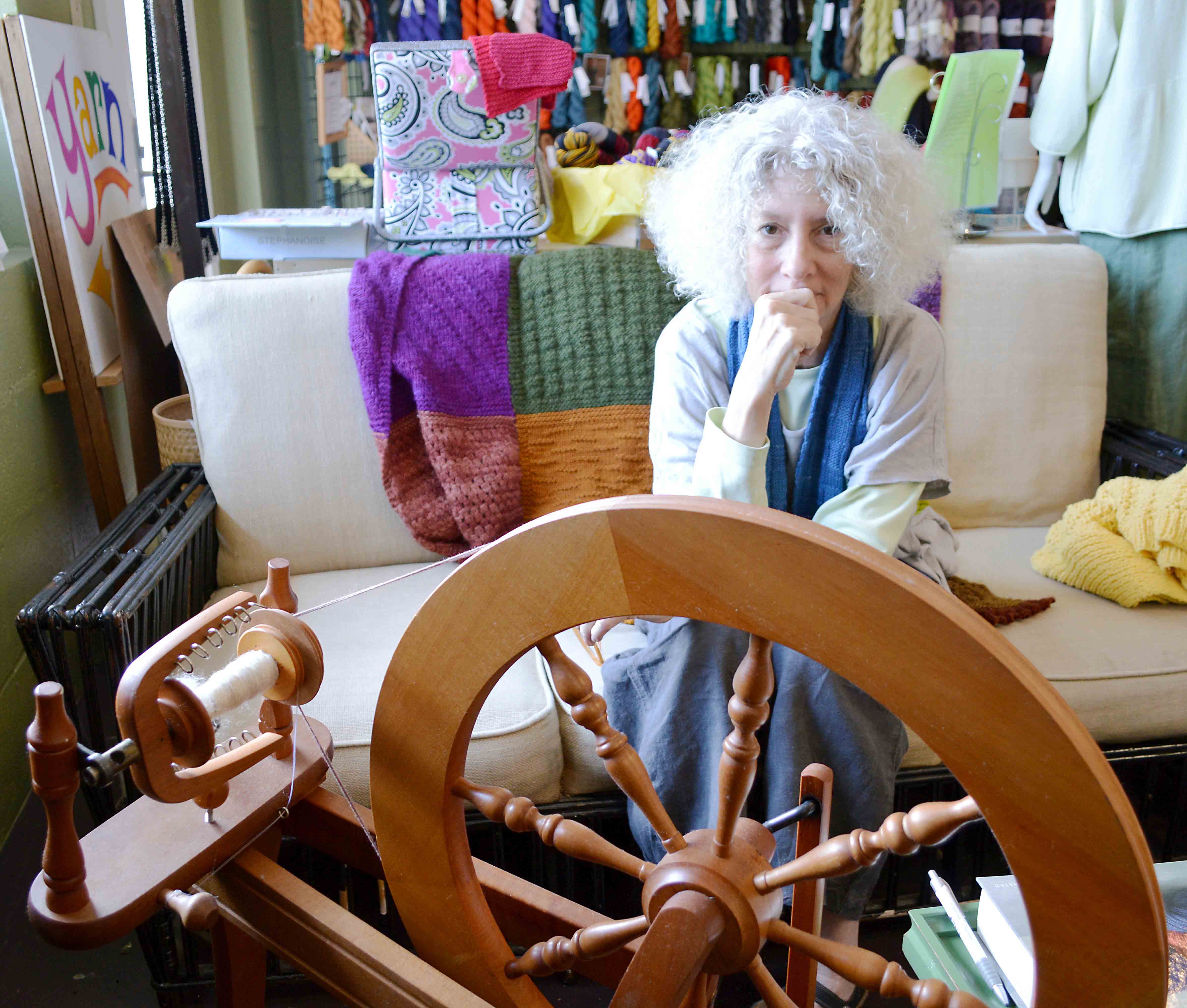 Knitting shop on Square sells ‘art form’