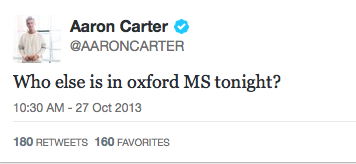Rebels React: Aaron Carter comes to Oxford