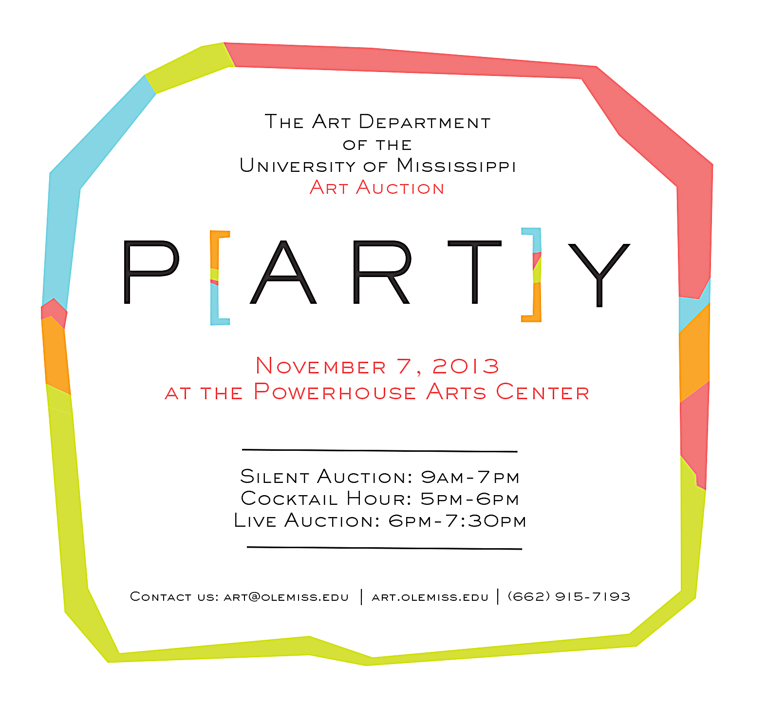 Art department ‘P[ART]Y’-ing for a cause