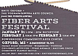 Fourth Annual Oxford Fiber Arts Festival
