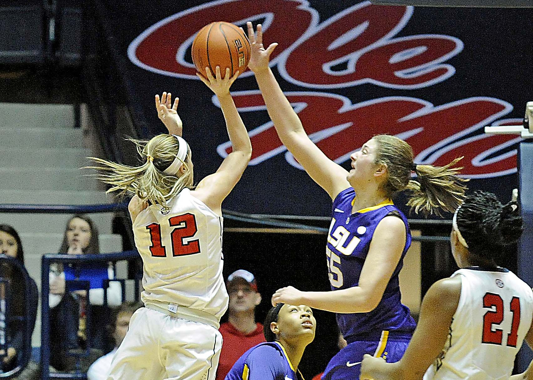 Rebels drop close contest to LSU Sunday