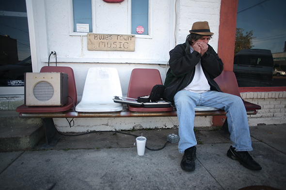 Photo story: Steve Kolbus the Blues man