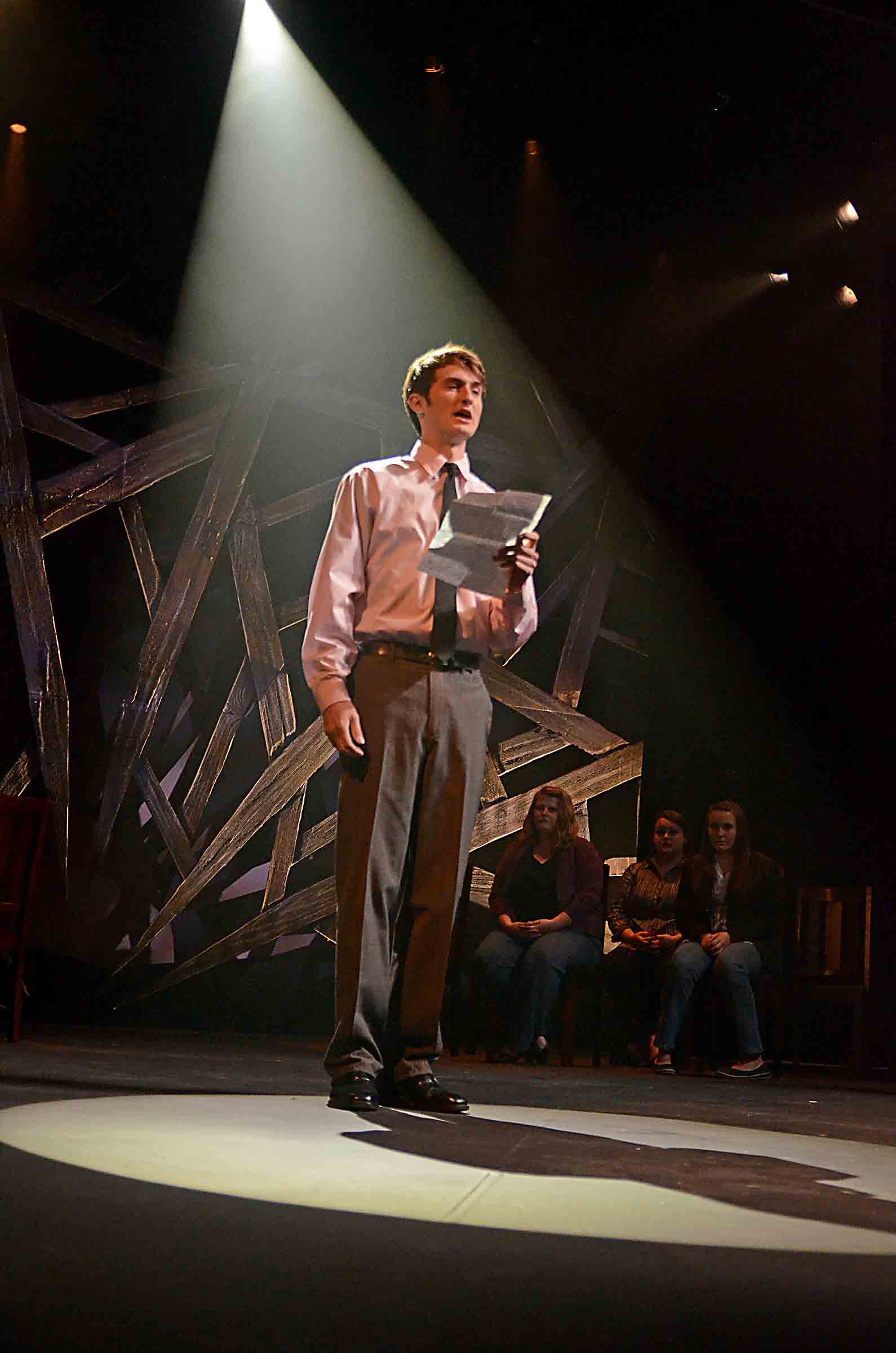 Two UM students awarded for performances in ‘The Laramie Project’