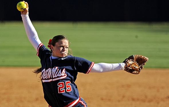 Ole Miss softball sweeps Alcorn State in doubleheader