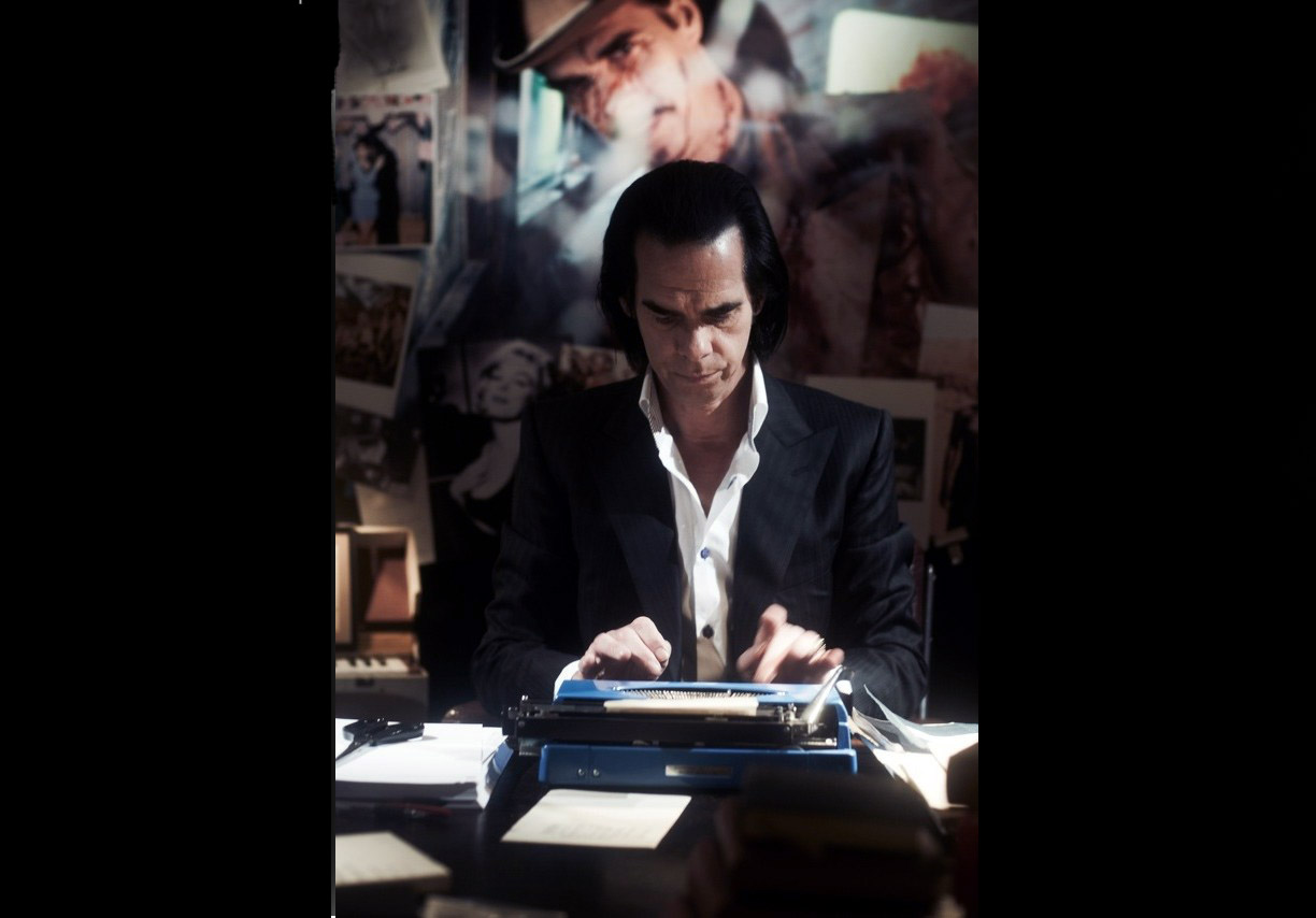 Nick Cave lurks behind the media