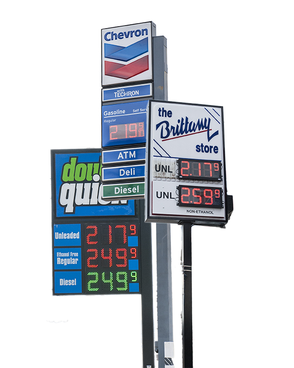 Oxford gas prices higher than nearby towns