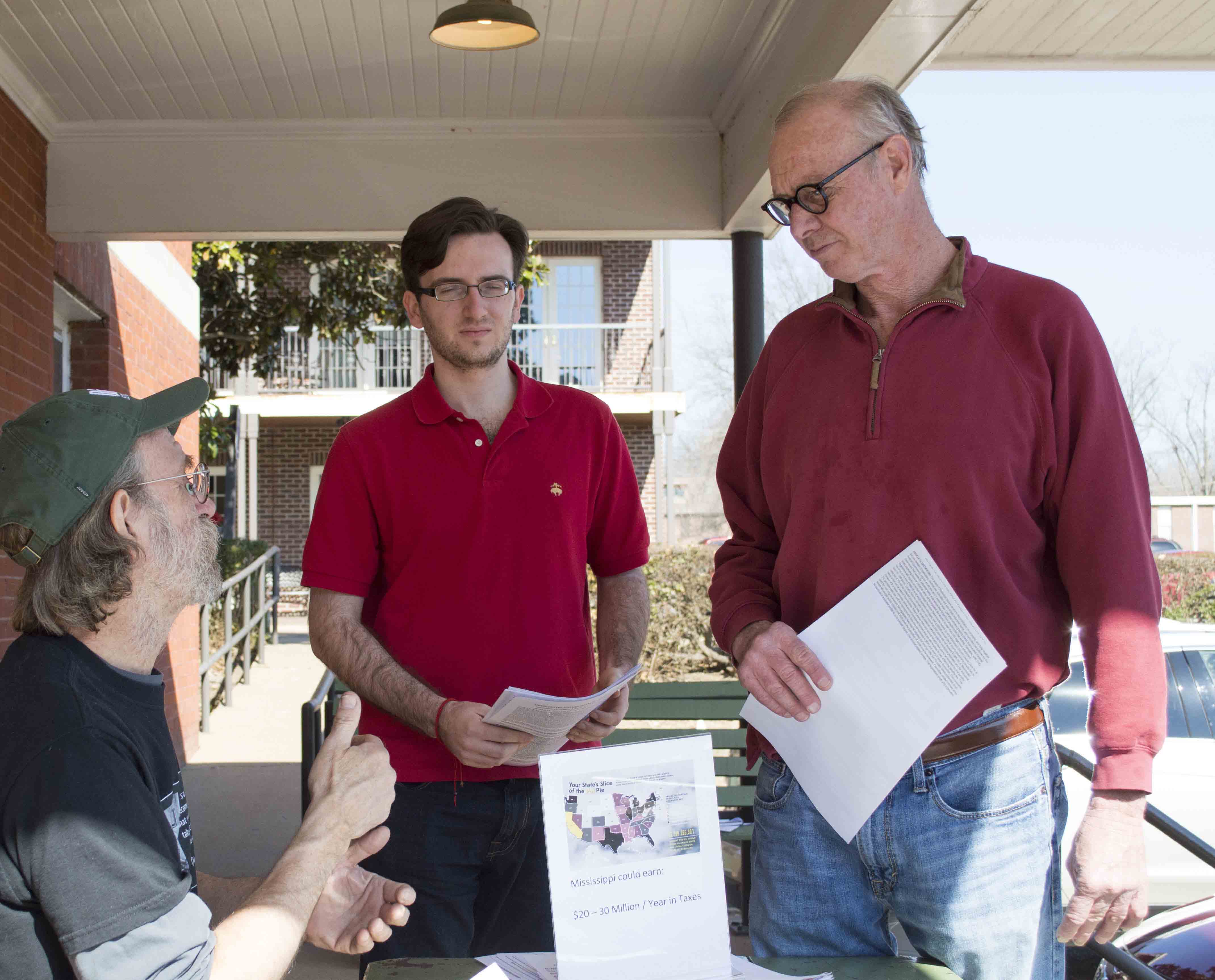 Group hosts petition-signing event to legalize marijuana