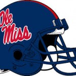 Ole Miss helmet