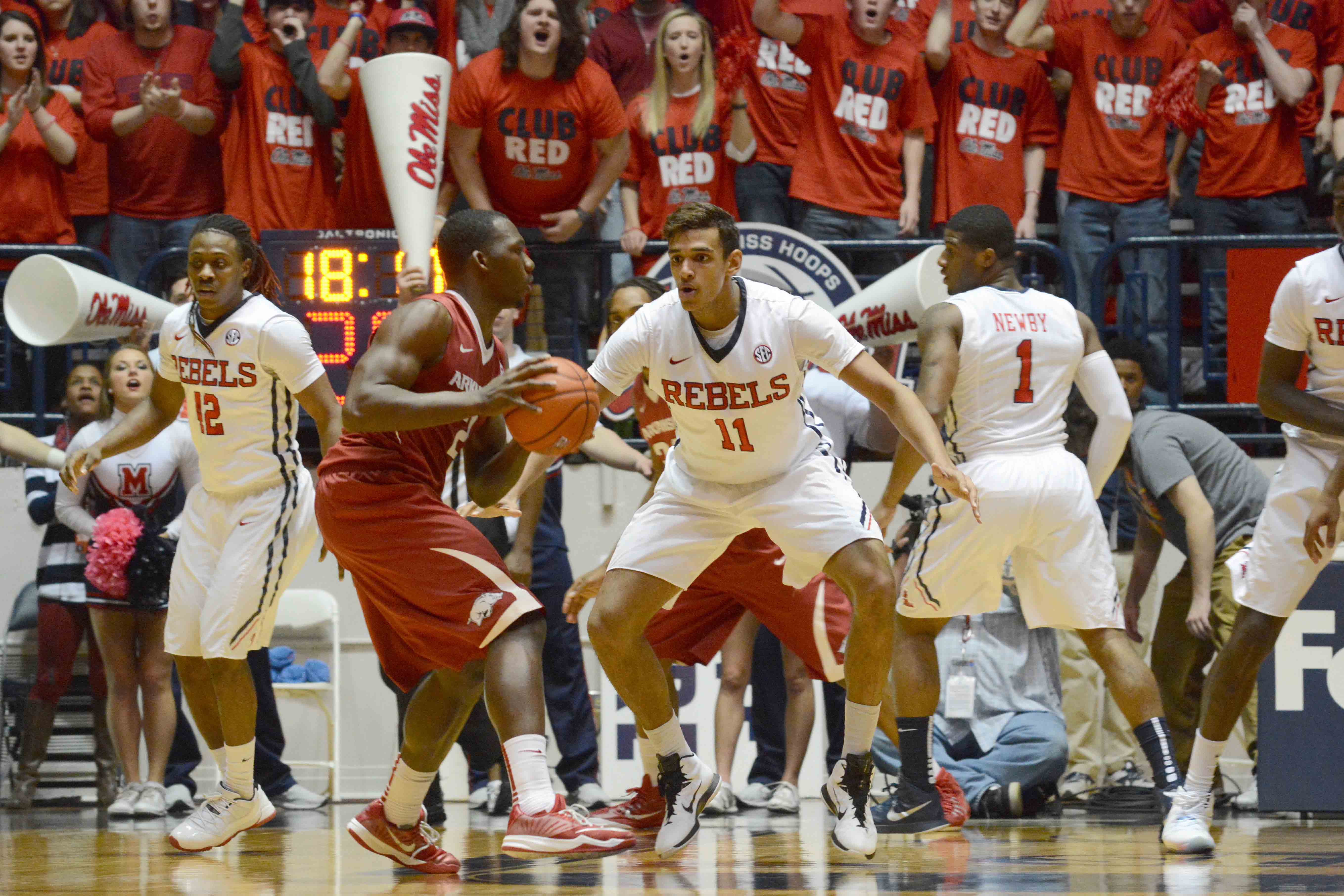 Rebels look for revenge at home against Georgia