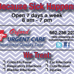 Oxford Urgent Care Online Ad #3