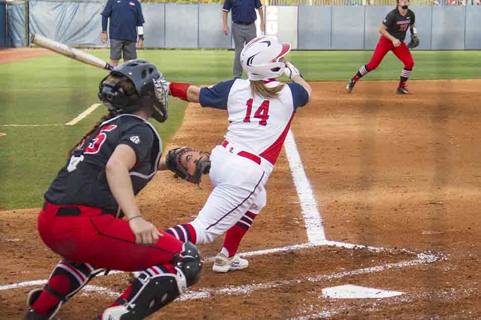 Ole Miss softball falls to South Carolina Gamecocks