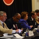 The board listens to sessions of the faculty. (DM Photo | ARIEL COBBERT)