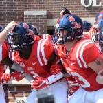 Hugh Freeze gears up the rebels for the game. (PHOTO BY ARIEL COBBERT)