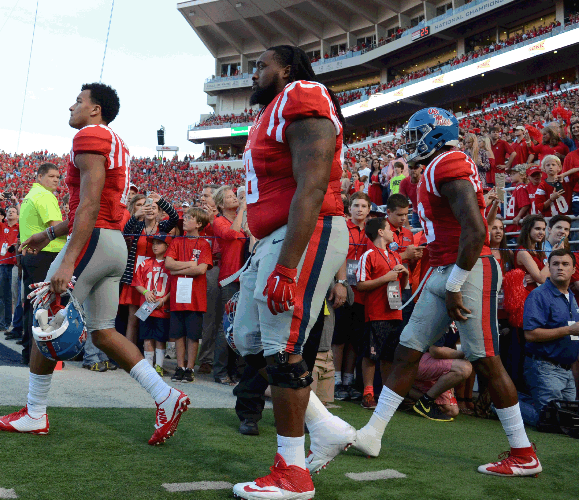 Bell moves to center; Rebels get Tunsil back