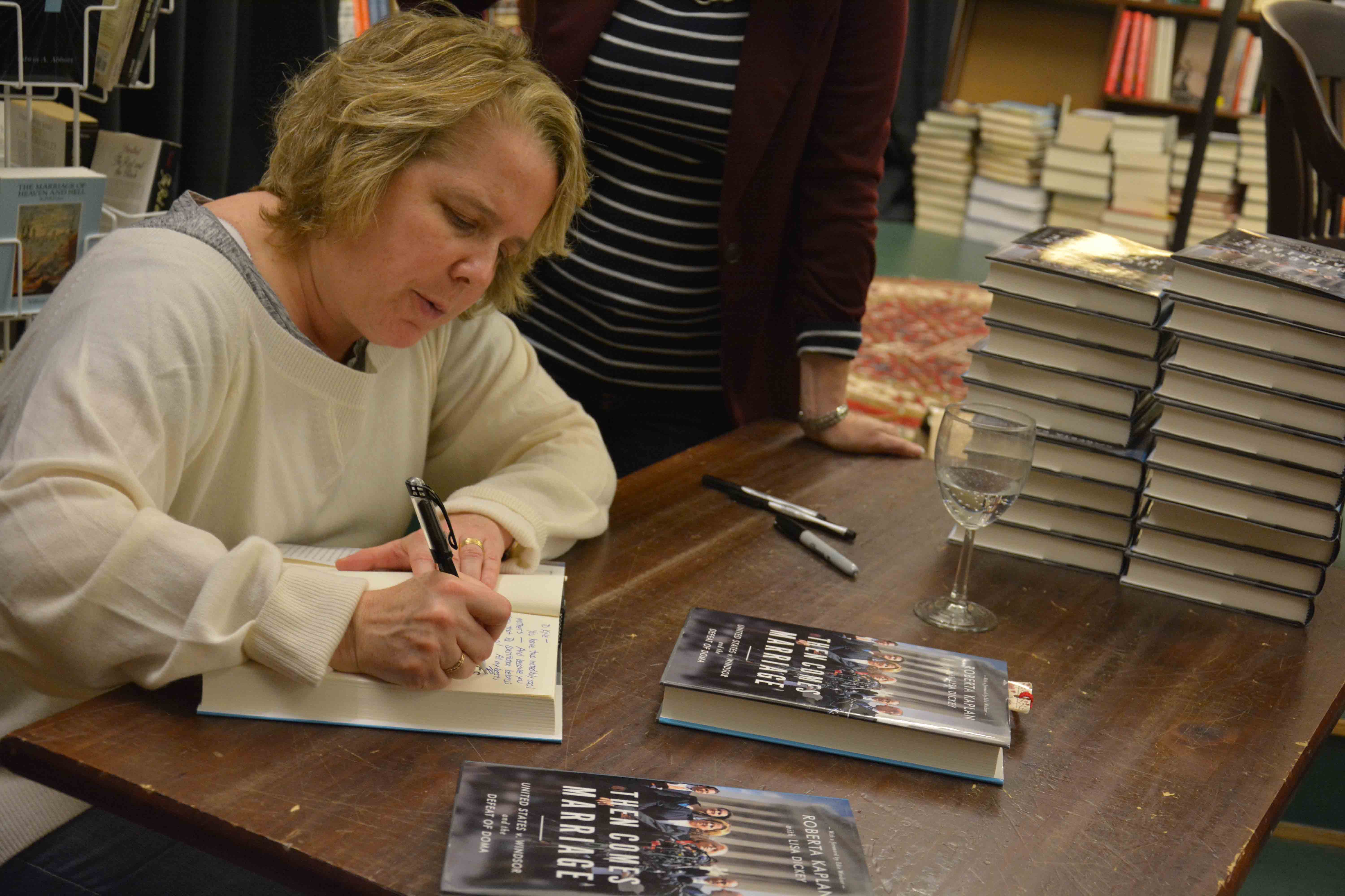 DOMA attorney speaks in Oxford on book tour