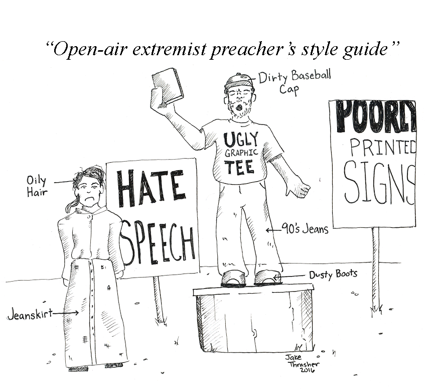 Extremist style guide