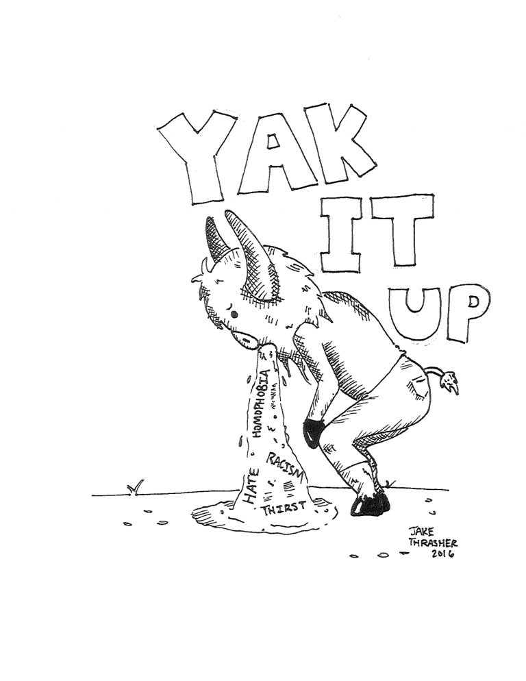 Yak it up