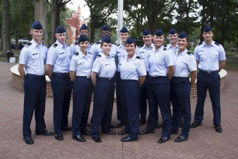 Air Force ROTC recognizes members for completed training