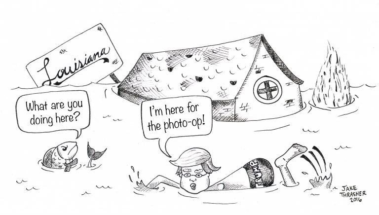 Trump’s photo-op