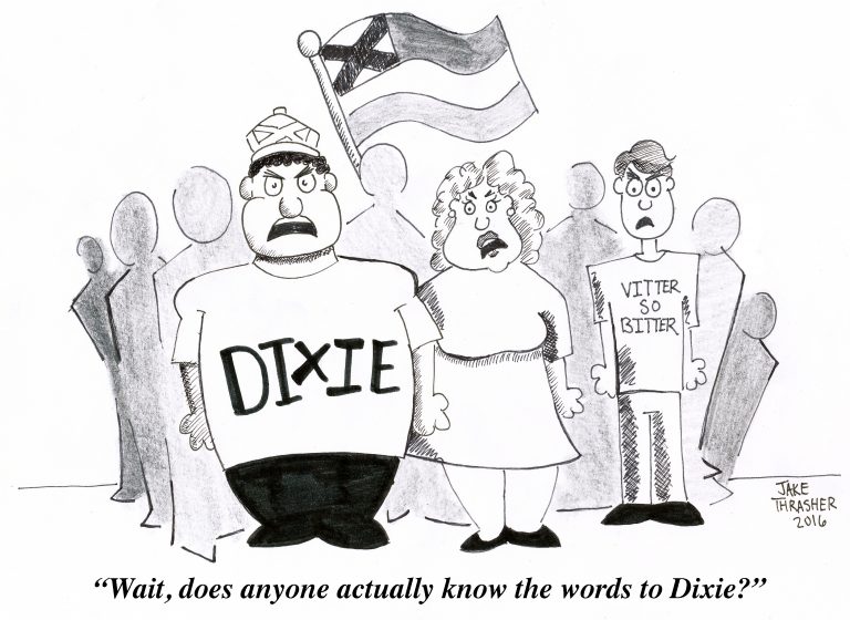 Singing Dixie Struggles