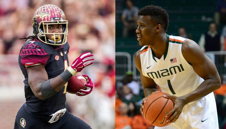 Ole Miss’ Deandre Burnett and FSU’s Dalvin Cook: brothers motivated by family