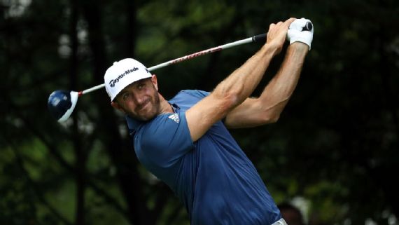 Golfer Dustin Johnson wins BMW Championship