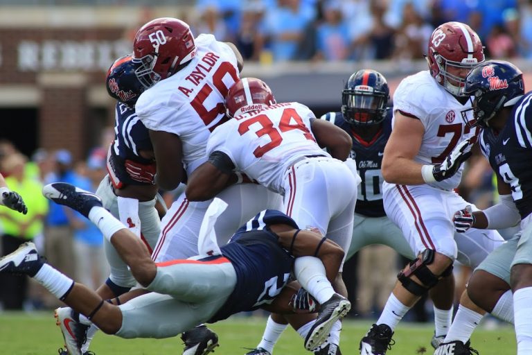 Ole Miss defense struggles to stay with the Tide