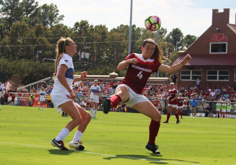 Ole Miss soccer falls to Arkansas 2-1