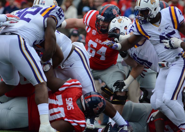 Rebel receivers attempt to bounce back against LSU secondary
