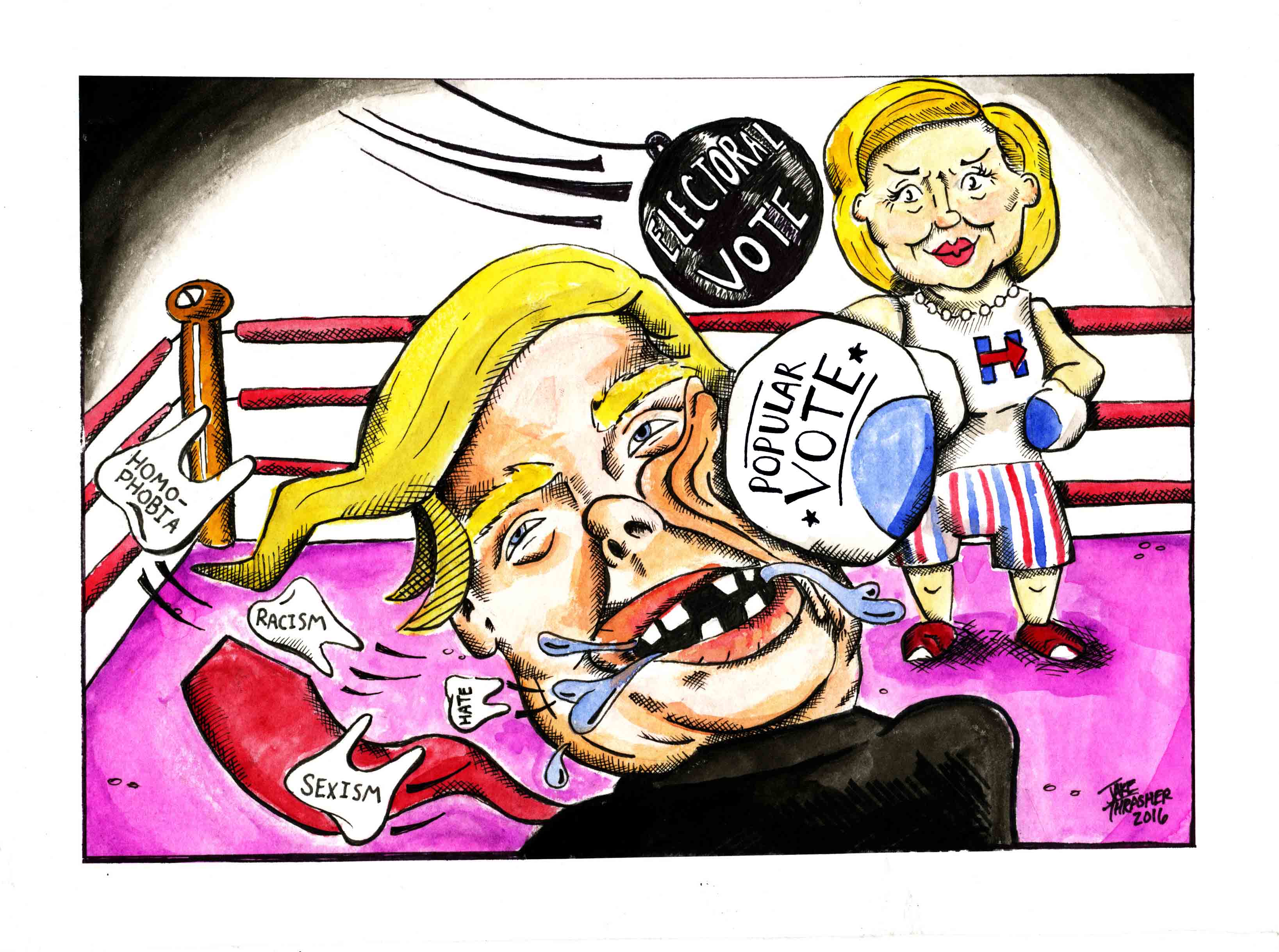 electoral college, popular vote, hillary, trump
