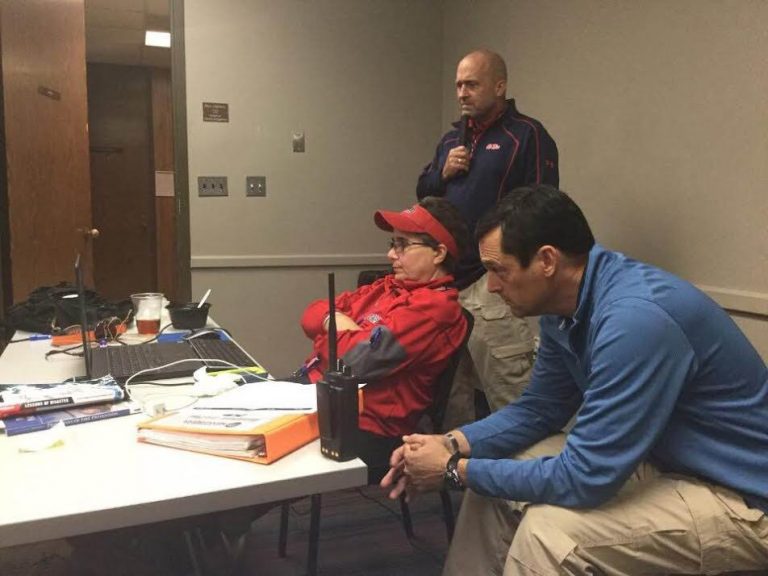 Behind the scenes of election night graveyard shift in the Emergency Operations Center
