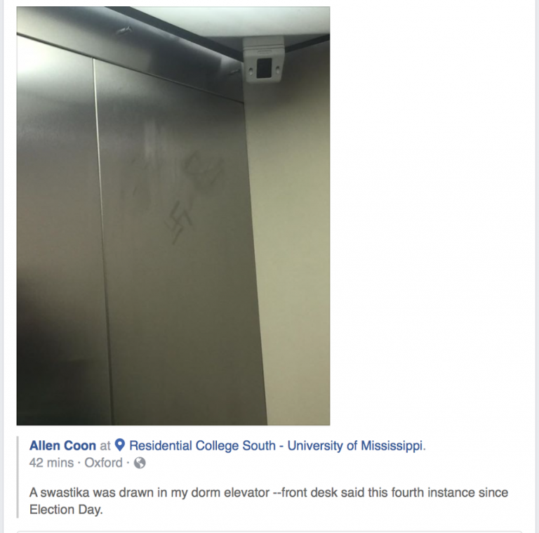 University investigates reports of swastika drawn in dormitory elevator University investigates reports of swastika drawn in dormitory elevator