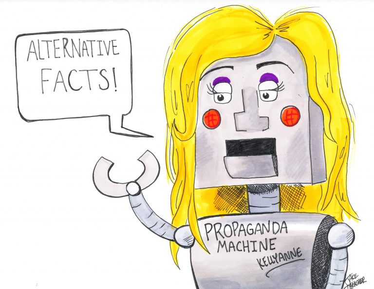 KellyAnne’s propaganda machine