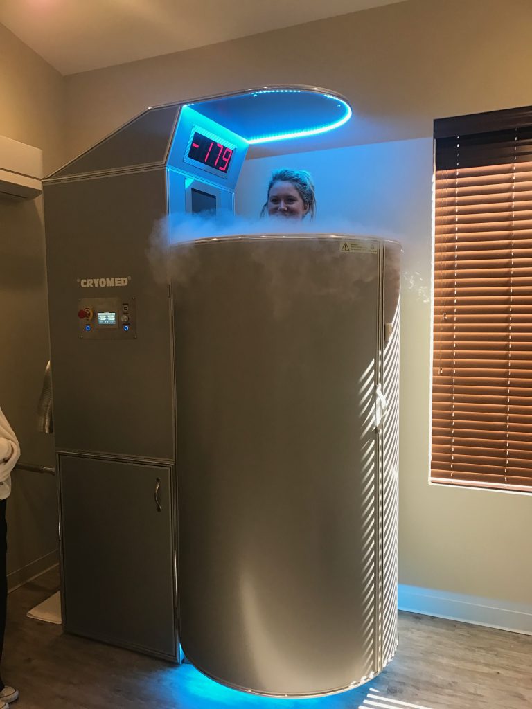Calm, cool and collected: Cryotherapy makes it way to Oxford