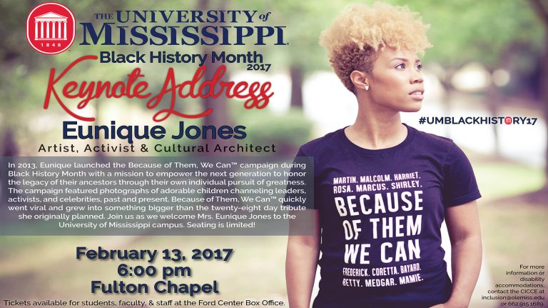 Black History Month keynote speaker event tonight