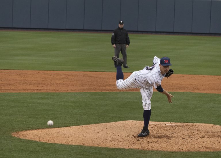 Ethridge strikes out 10, Golsan continues hot start in Ole Miss win