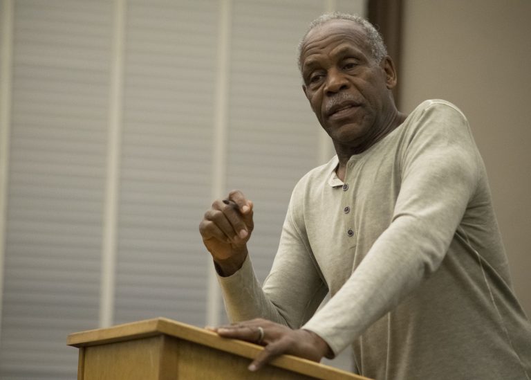 Danny Glover, Nissan worker speak out for workers’ rights at Nissan plant in Canton