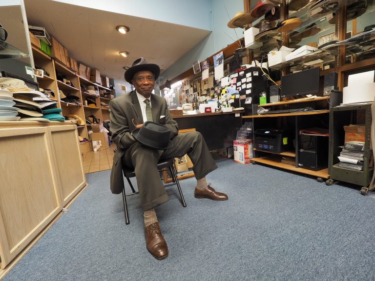 Memphis hat salesman knows the art of completing an outfit