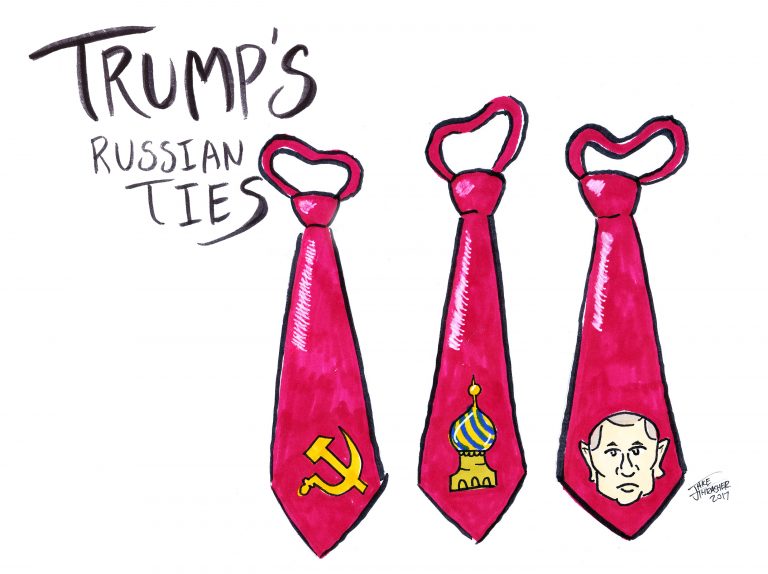 russia, trump, ties