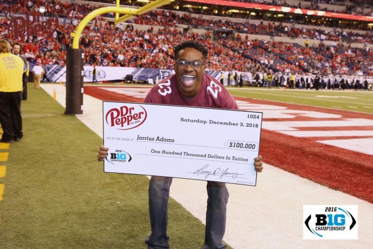 Dr Pepper tuition winner threw his way to $100,000