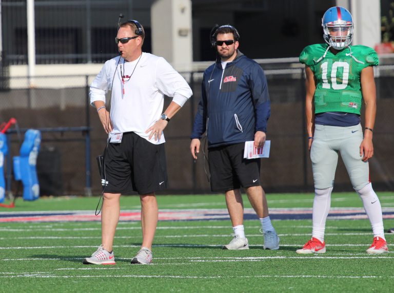 Rebels hoping Landshark defense returns to Oxford this spring