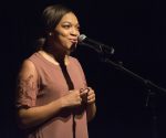Jazmine Briggs performs at Ole Miss Idol Thursday night.