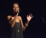 Asya Branch performs at Ole Miss Idol Thursday night. She placed second.
