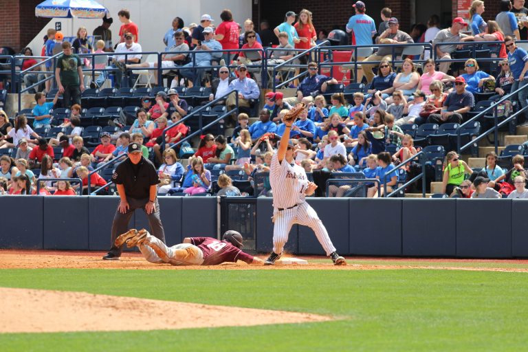 Rebels baseball upset by Mississippi State