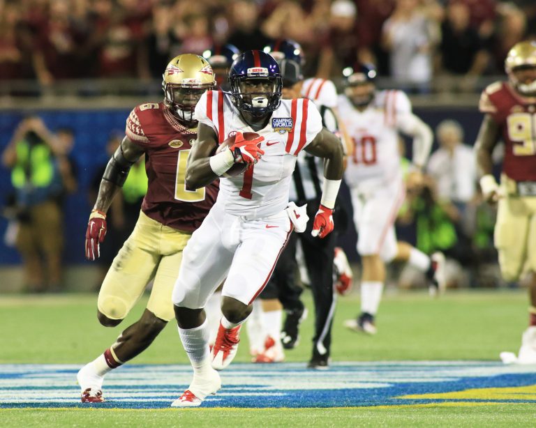 Receivers front and center for Rebels’ offense in 2017