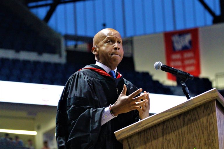 Fall convocation: Bryan Stevenson challenges class of 2021 to change the world
