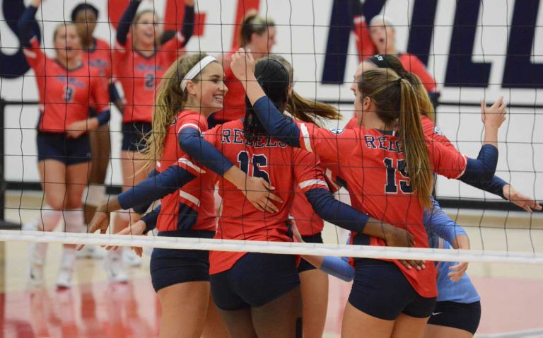 Rebel volleyball travels to Mississippi State for 3rd SEC match